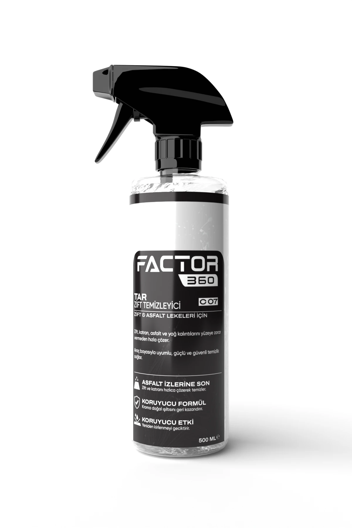 Factor360 Tar Zift Katran Temizleyici 500 ML