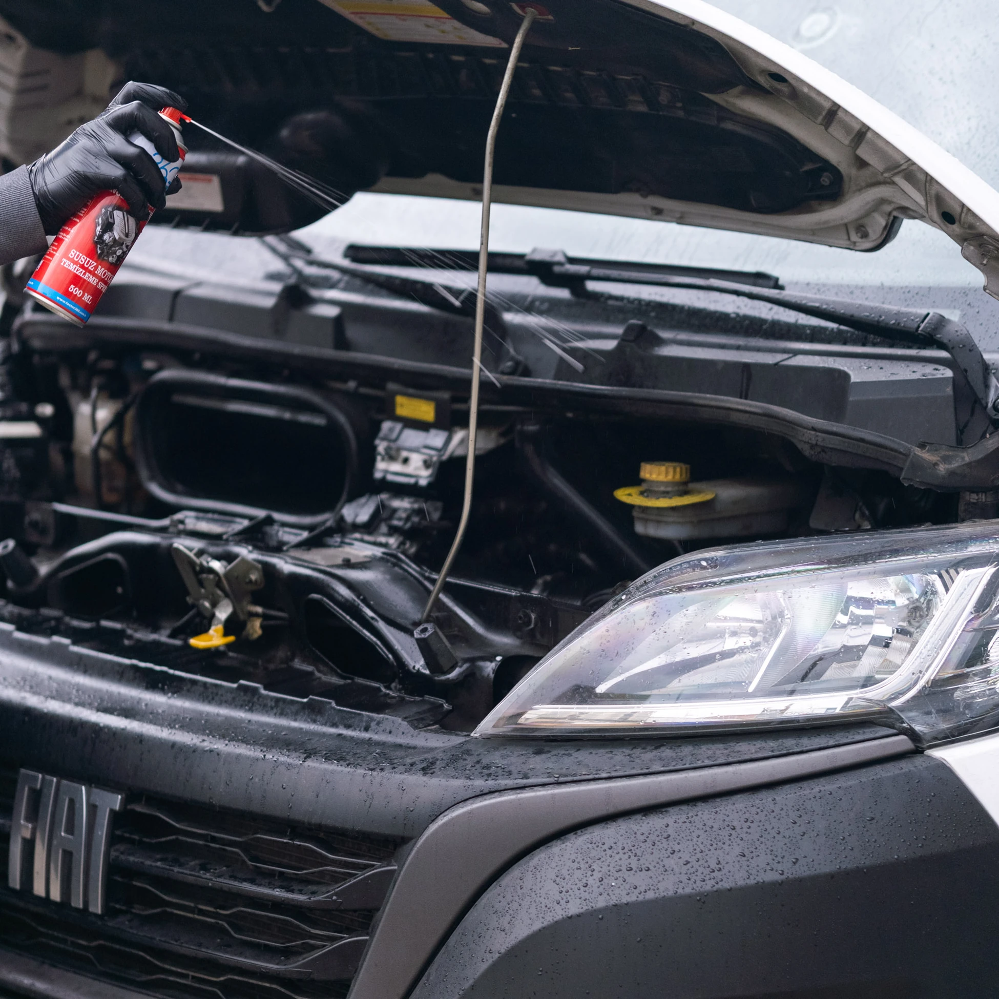 Factor360 Otomobil Araç Susuz Motor Temizleme Aerosol 500 ML