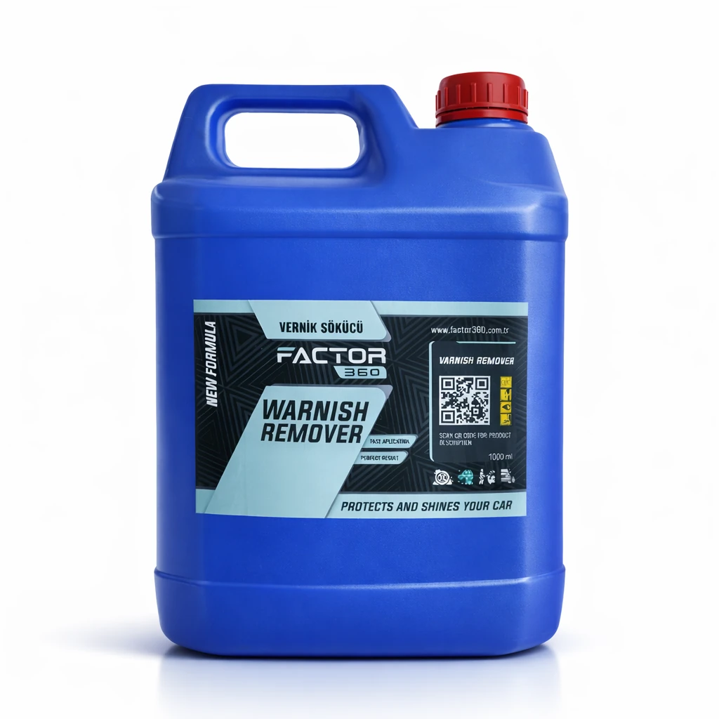Factor360 Varnish Güçlü Otomobil Vernik Sökücü 5 KG