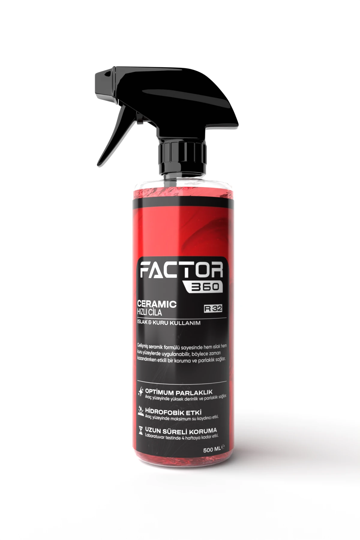 Factor360 Ceramic Hızlı Cila 500 ML